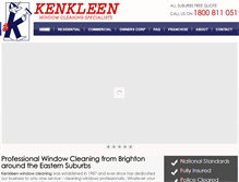 Tablet Screenshot of kenkleen.com.au